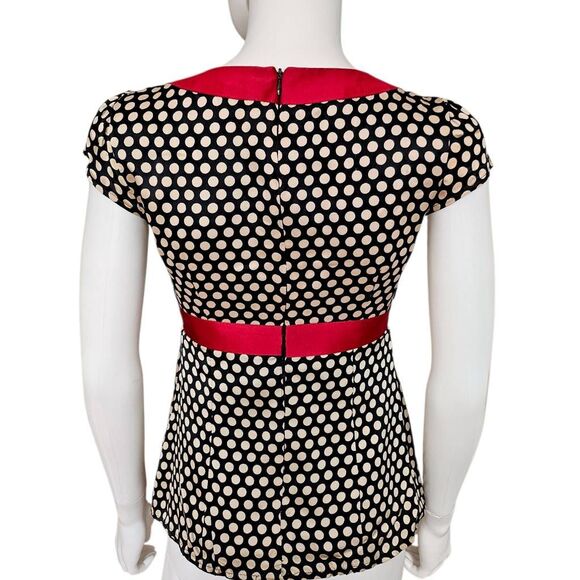 nanette lepore coquette silk babydoll top - Picture 6 of 8